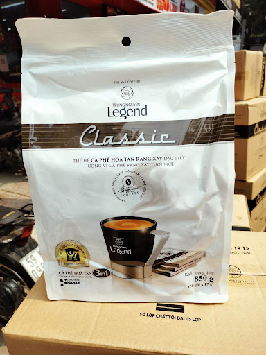 Trung Nguyen Legend Classic 3in1 - 1 pouch bungkus (50 sachets x 17g) 850g kopi sachet instant klasik premium vietnam 2