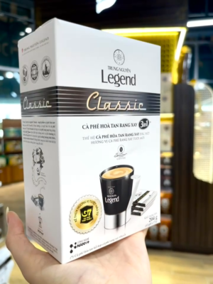 Trung Nguyen Legend Classic 3in1 - 1 box (12 sachets x 17g) 204gr kopi sachet instant klasik premium vietnam 3