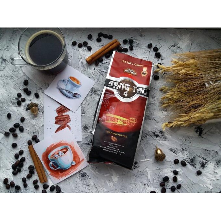 Trung Nguyen Kopi Sang Tao 4 - 340gr kopi bubuk giling premium vietnam 4